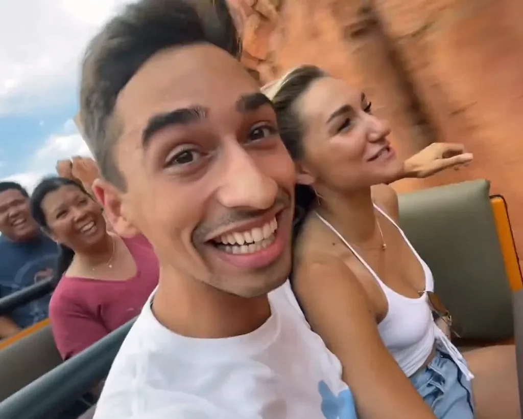 JoJo Crichton and Mel Breaux on Big Thunder Mountain