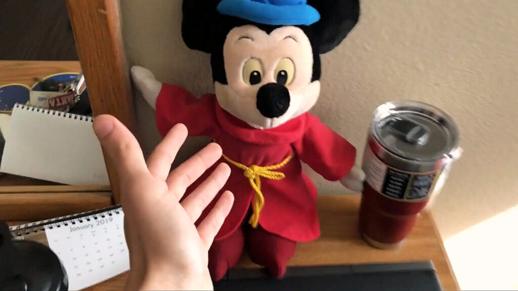 JoJo Crichton and Sorcerer Mickey