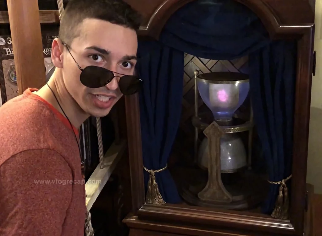 JoJo Crichton doing A Pirate's Adventure at Magic Kingdom in Walt Disney World
