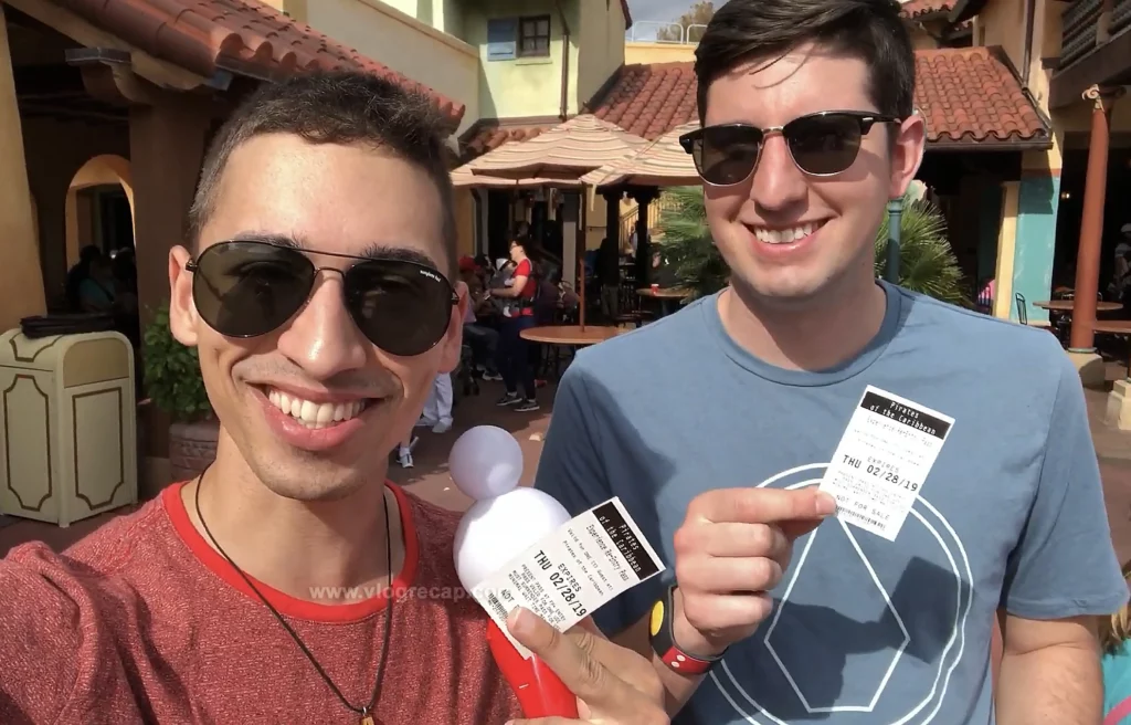 JoJo Crichton and Austin Wheeling doing A Pirate's Adventure in Adventureland