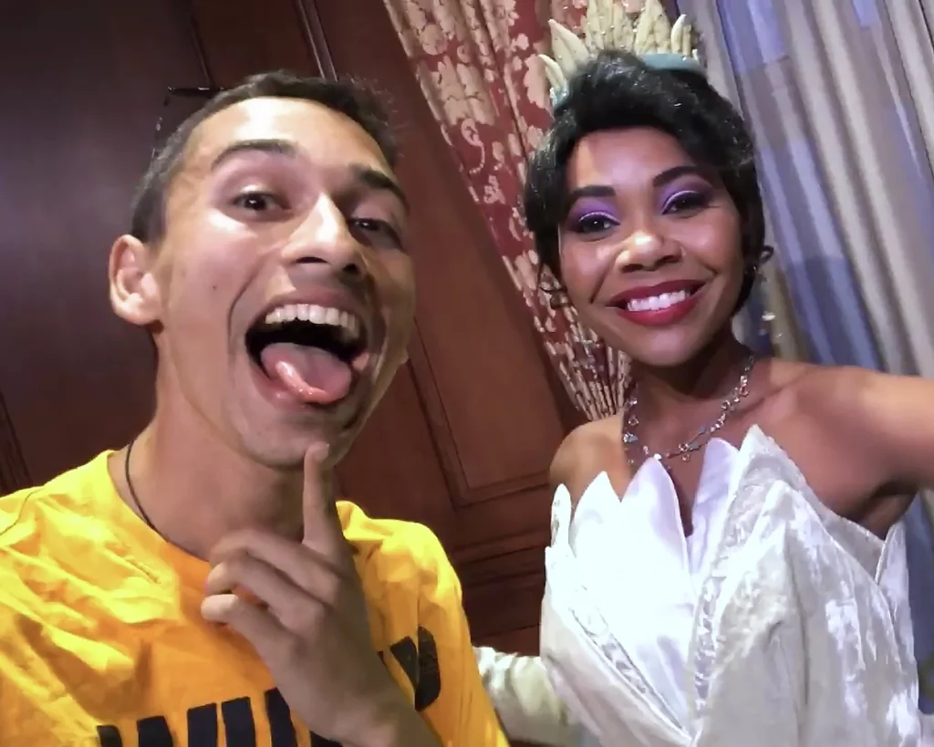 JoJo Crichton and Princess Tiana 