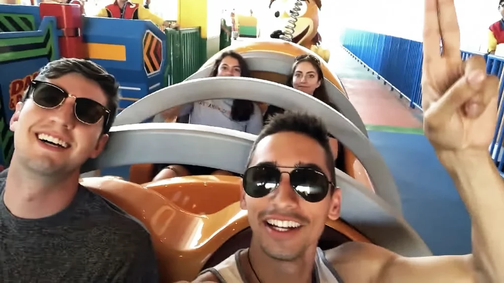 JoJo Crichton and friends on Slinky Dog Dash