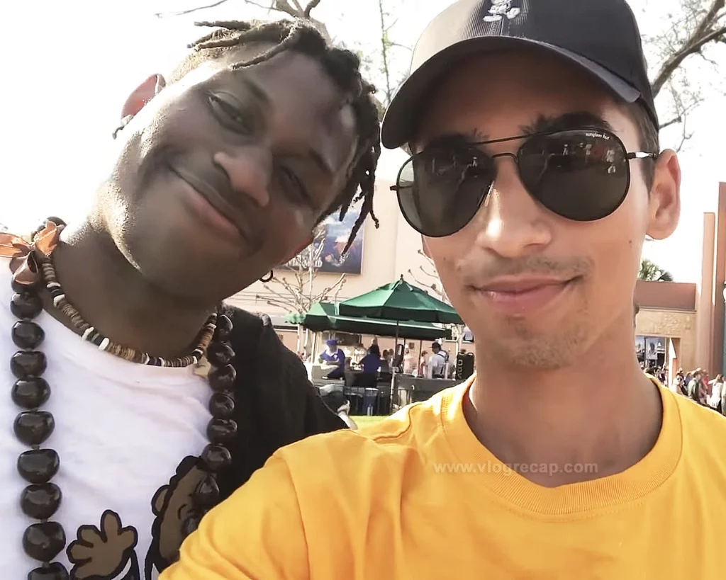 Marquis and JoJo Crichton at Disney's Hollywood Studios