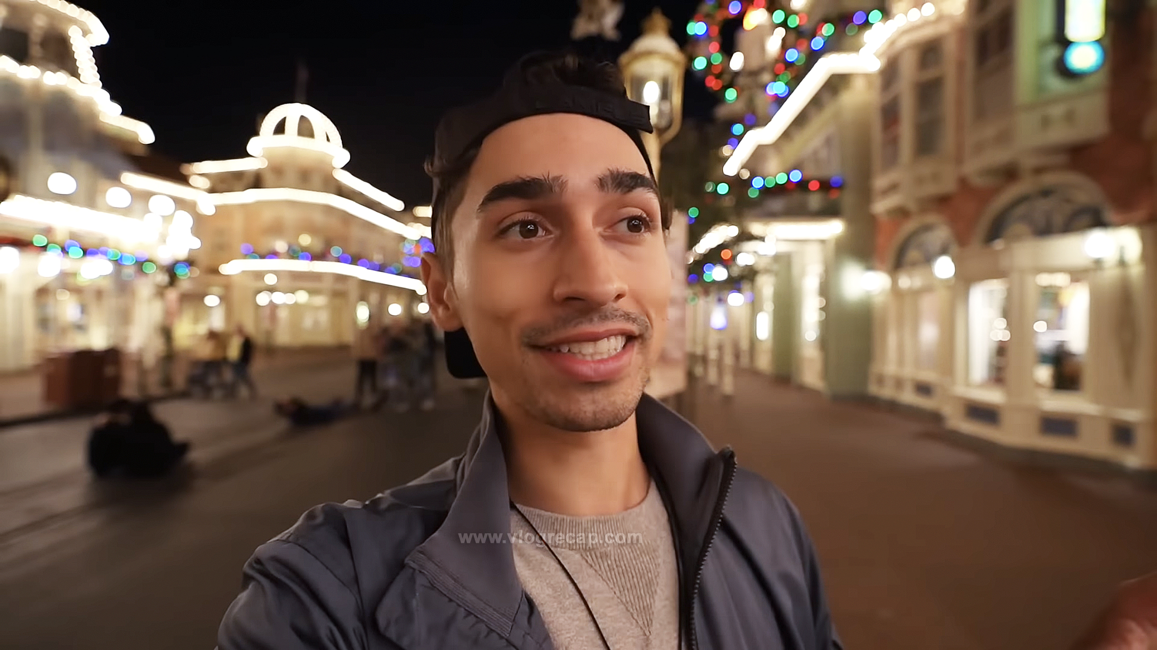 JoJo Crichton at the end of the night in Magic Kingdom