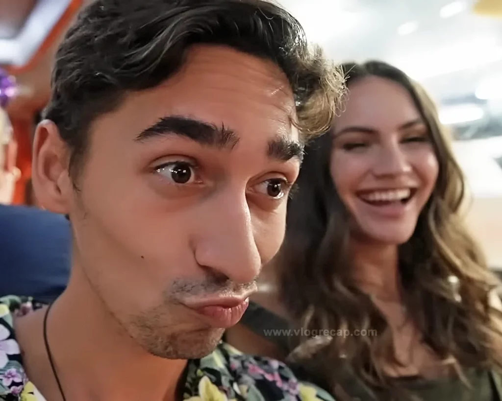 JoJo Crichton and girlfriend Krista Lynn on a date
