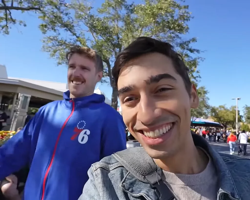 Sean Kloss and JoJo Crichton at Magic Kingdom on MLK day weekend
