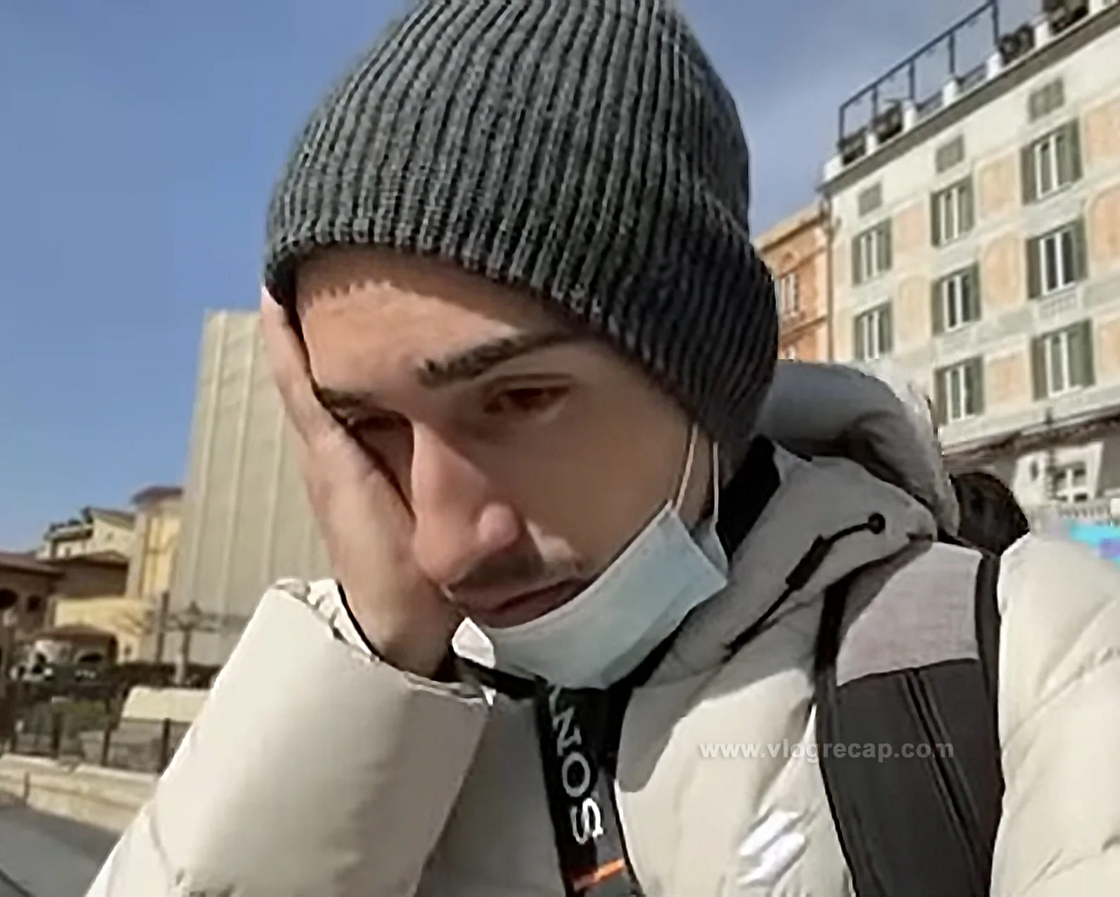 Sad JoJo Crichton at Tokyo DisneySea