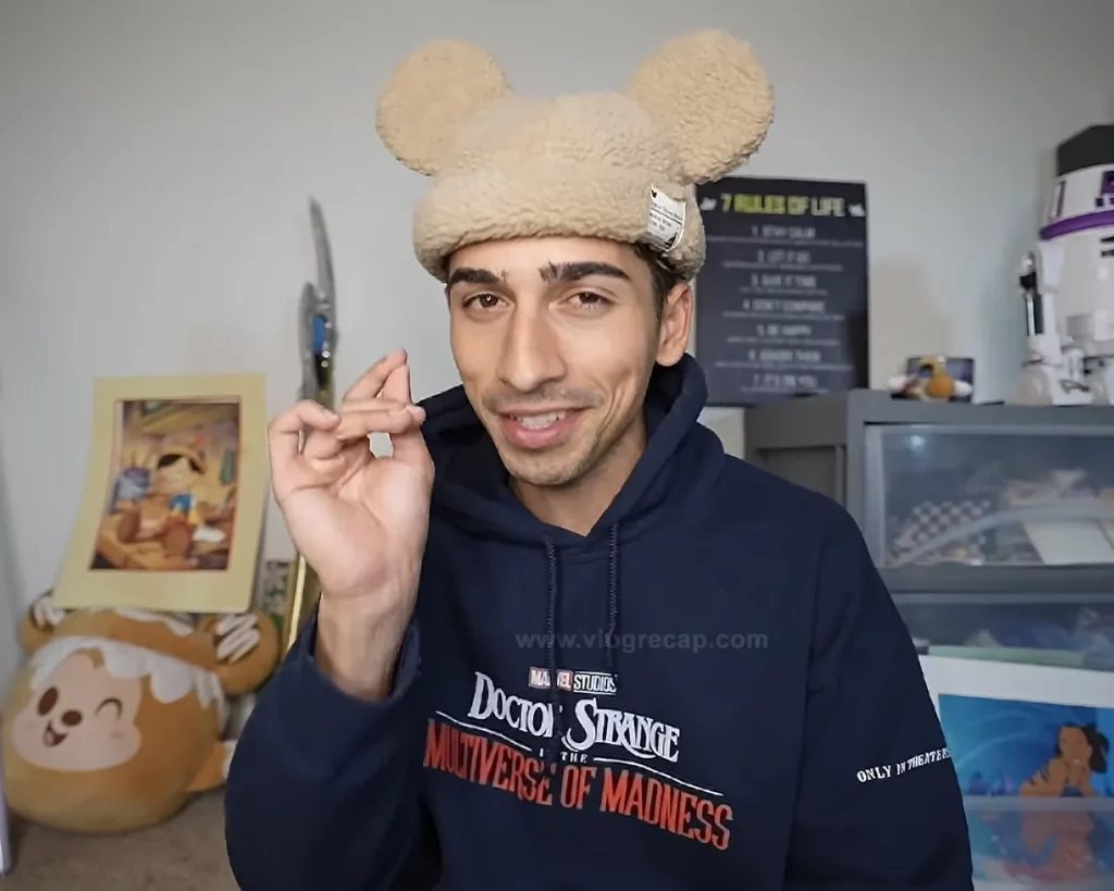 JoJo Crichton in his apartment, comparing Tokyo Disneyland to Magic Kingdom
