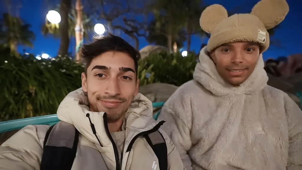 JoJo Crichton and Jete Jeter finishing riding all rides at Tokyo DisneySea