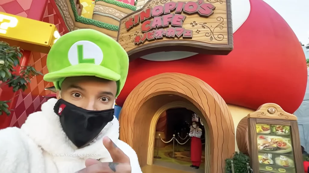 Kinopio's Cafe at Super Nintendo World in Japan