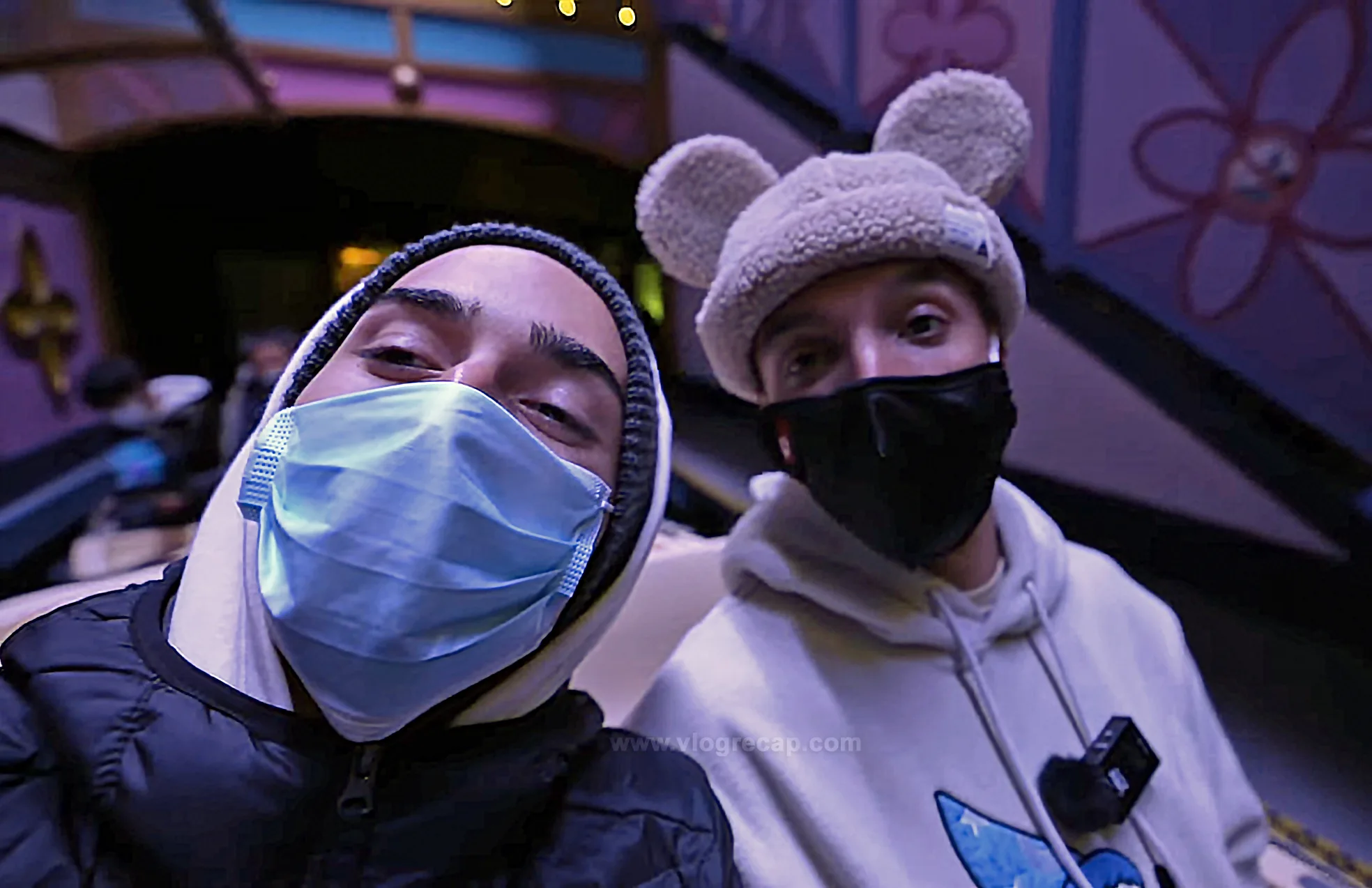 JoJo Crichton and Jason Jeter on It's A Small World at Tokyo Disneyland
