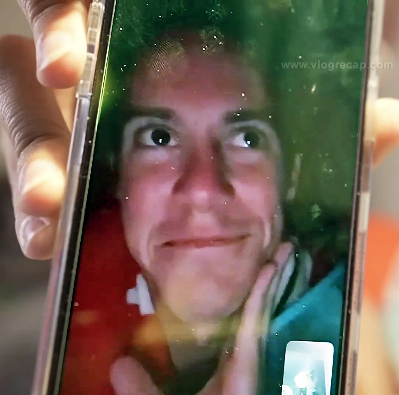 JoJo Crichton's friend Nick Lamb on iPhone