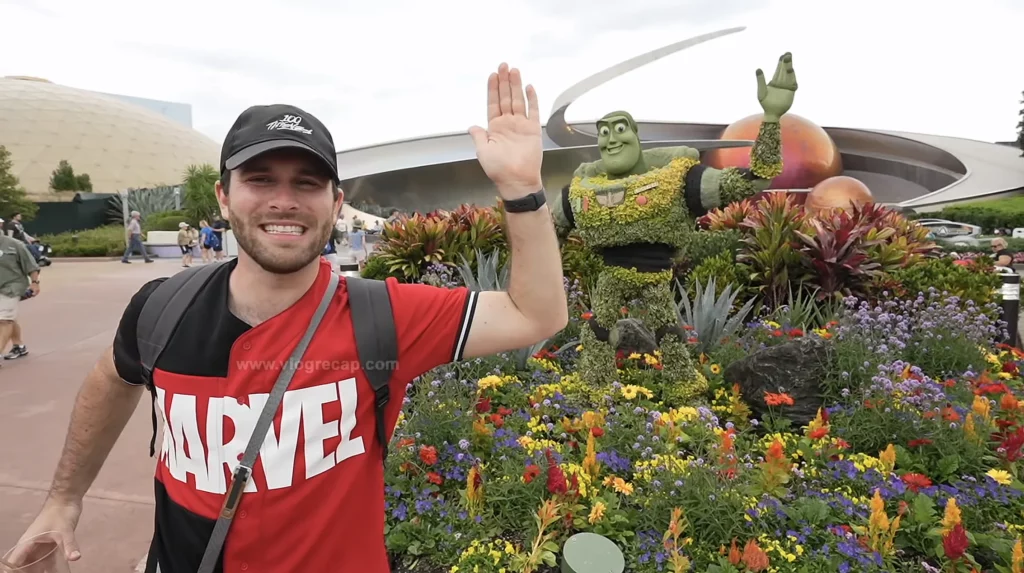Kyle Pallo at Epcot on his birthday