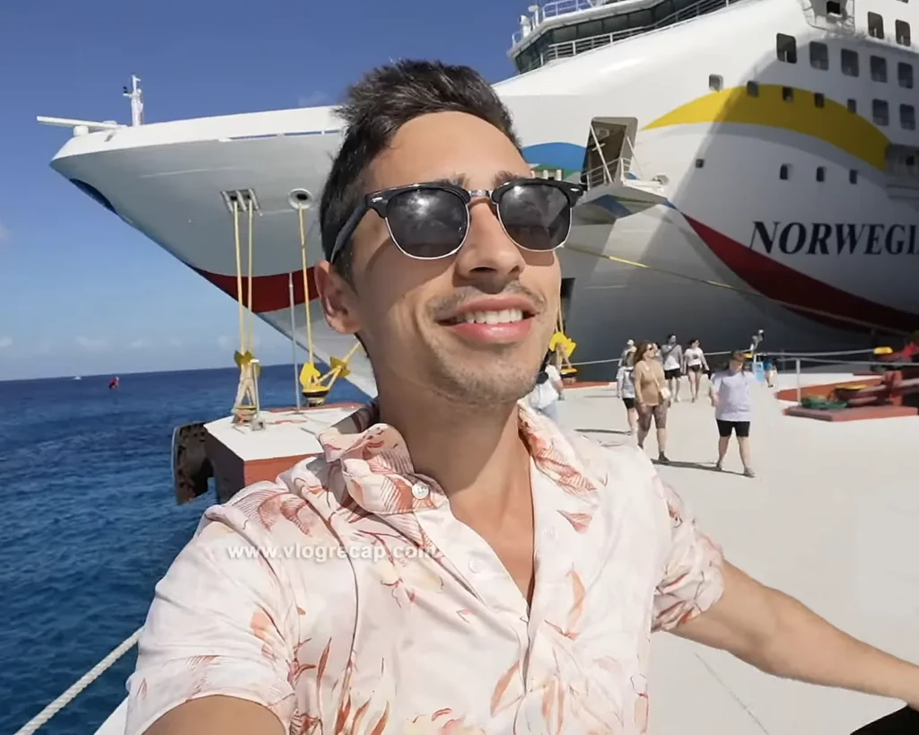 JoJo Crichton at Cozumel port