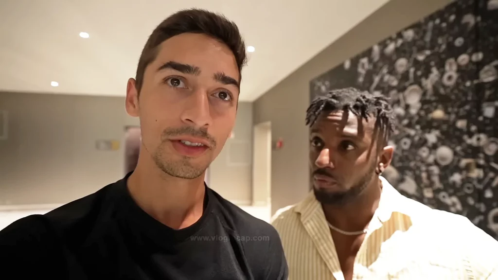 JoJo Crichton and Shiplife J on board Virgin Voyages' Scarlet Lady