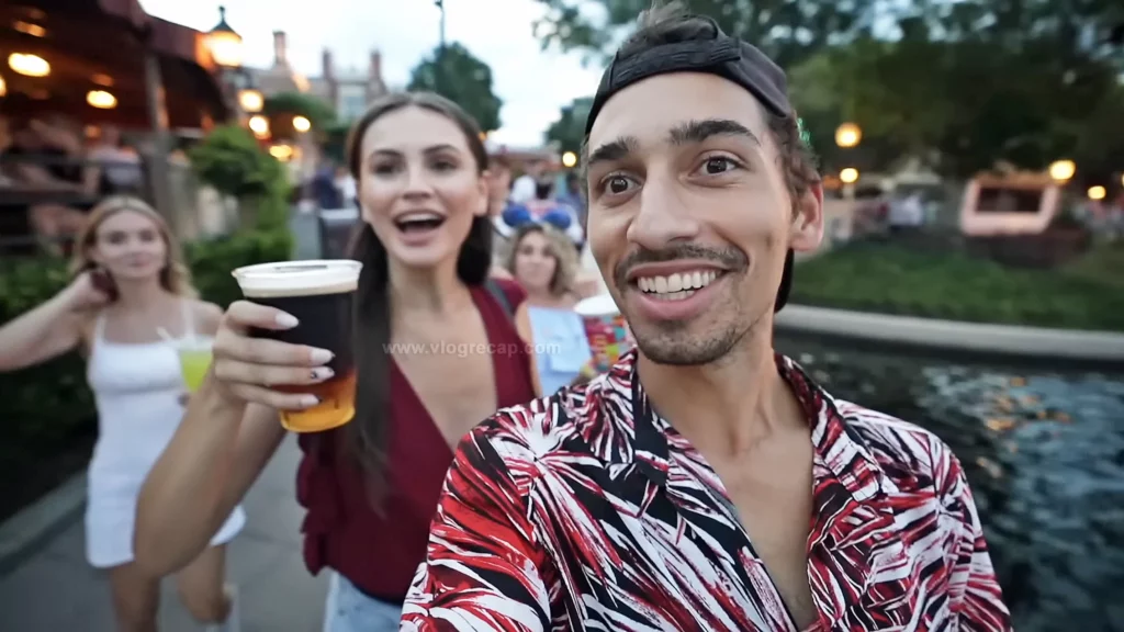 Kyla, Krista Lynn and JoJo Crichton at Rose & Crown Pub at Epcot