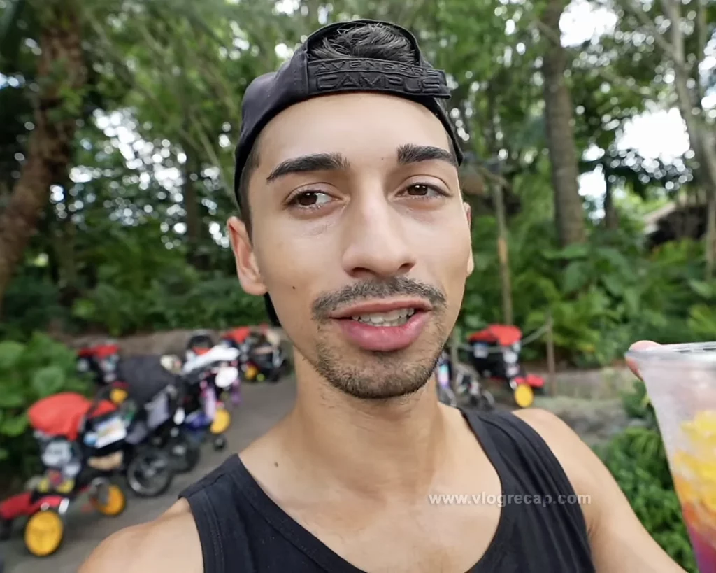 JoJo Crichton at Disney's Animal Kingdom letting cast members control his day