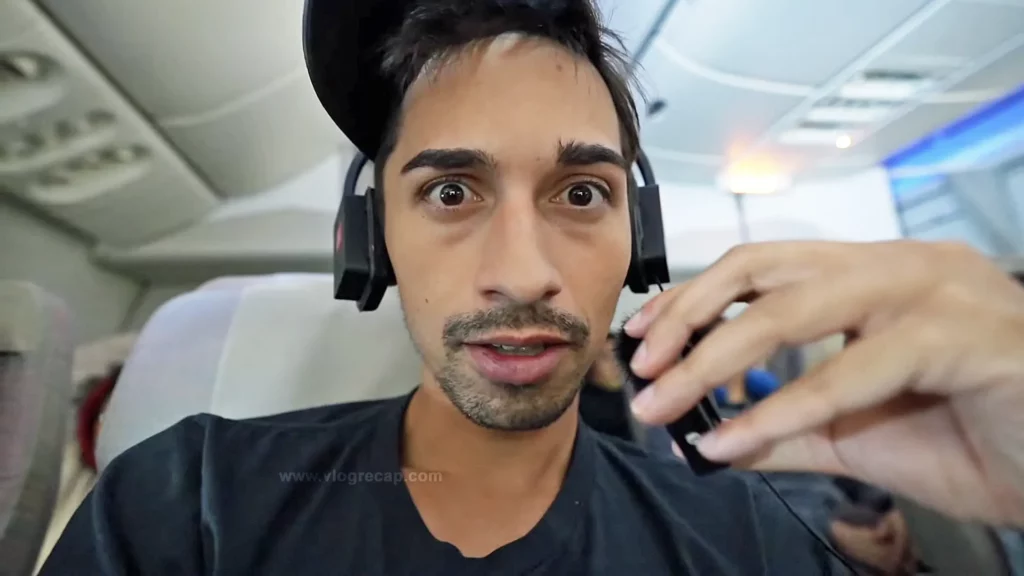 JoJo Crichton having bad fight on Emirates from Dubai to Orlando