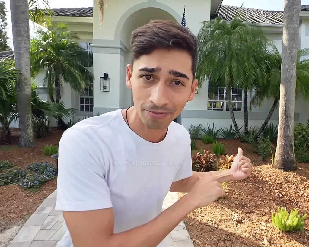 JoJo outside of house at Windermere Florida