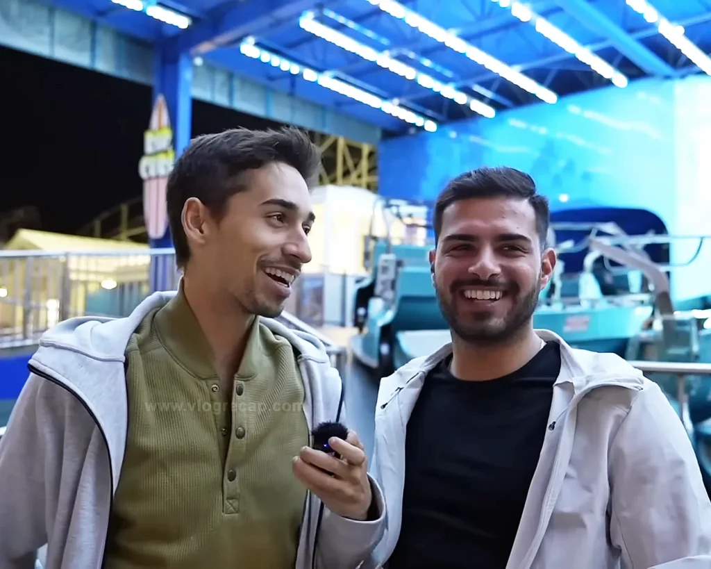 JoJo Crichton and Kevin Mendez at Fun Spot America Orlando