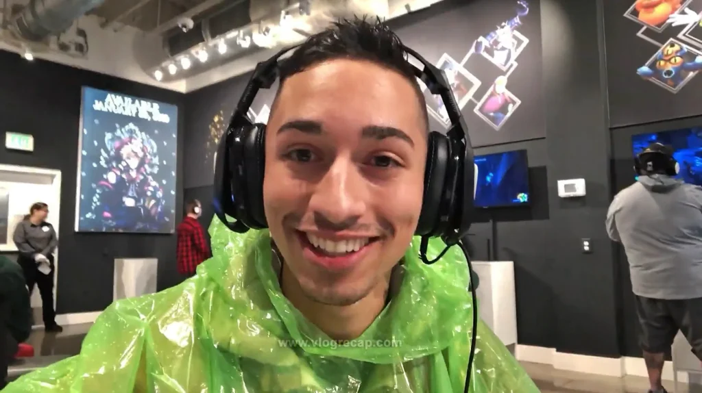 JoJo Crichton at Kingdom Hearts pop-up-store at Disney Springs