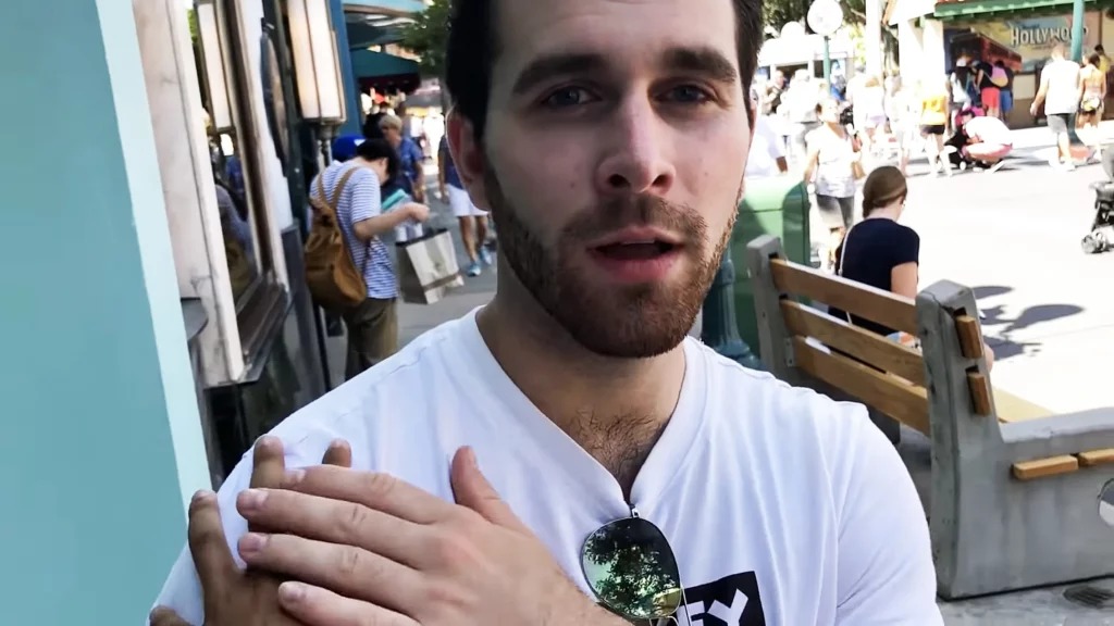 JoJo Crichton touching Kyle Pallo