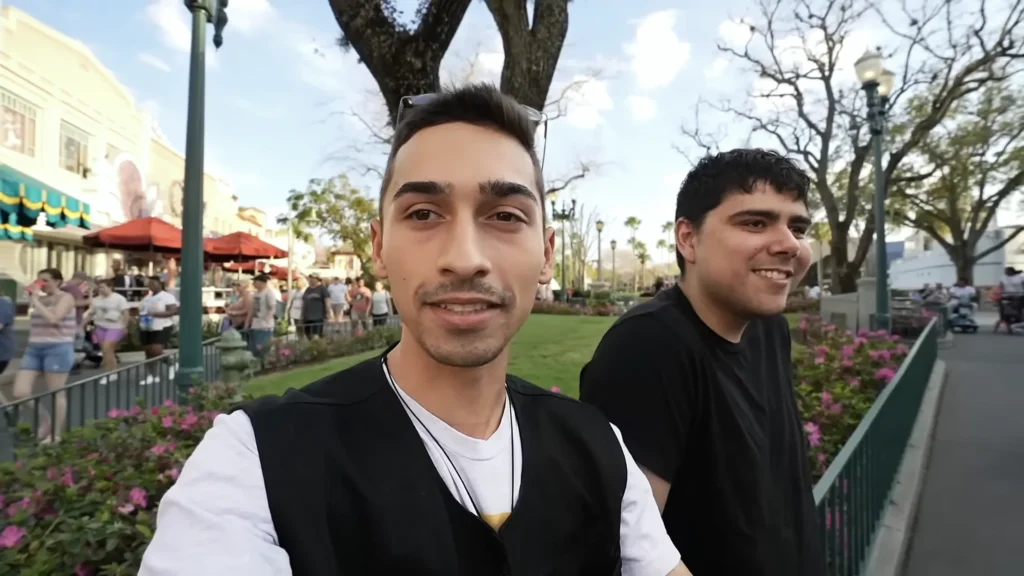 JoJo Crichton and Dan Jansson at Disney's Hollywood Studios