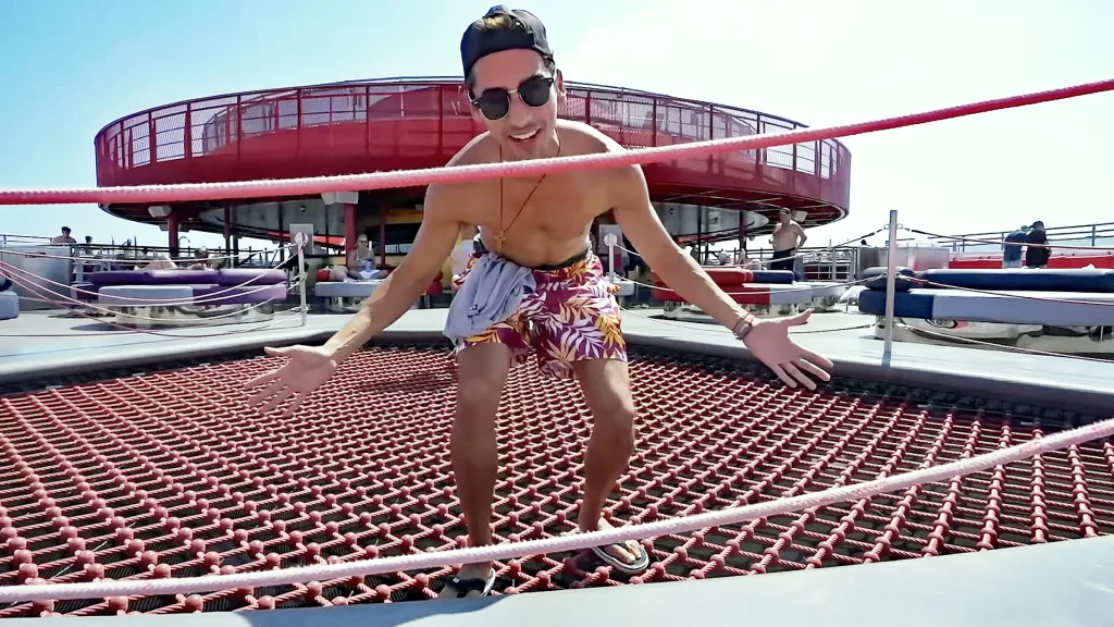JoJo Crichton on the net on Virgin Voyages' Valiant Lady