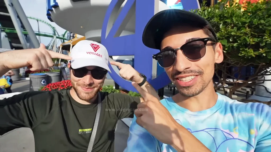 Kyle Pallo signaling what JoJo Crichton will be doing on a secret trip