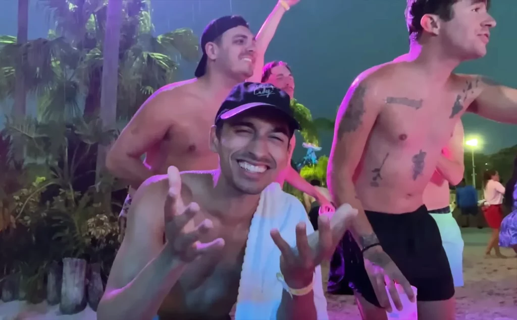 JoJo singing and dancing at H2O Glow After Hours at Typhoon Lagoon