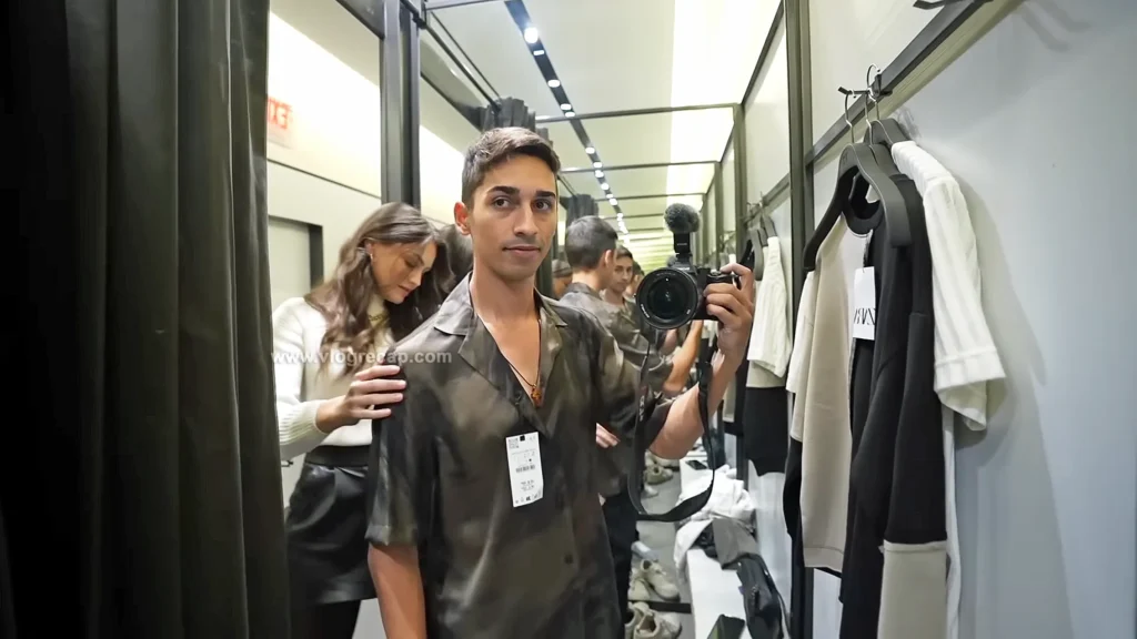 JoJo Crichton getting a new outfit at Zara in Disney Springs with girlfriend Krista Lynn