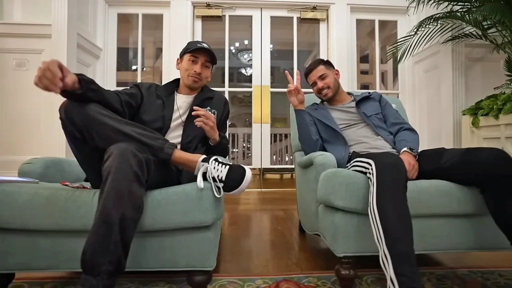 JoJo Crichton and Kevin Mendez at Disney's Boardwalk Inn