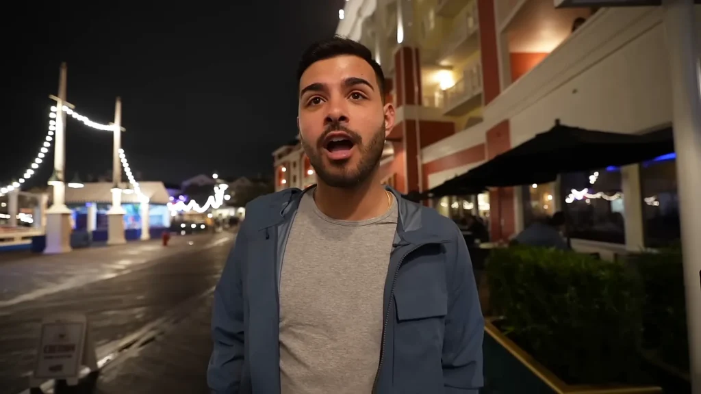 Kevin Mendez at Big River Grille and Brewing Works at Walt Disney World