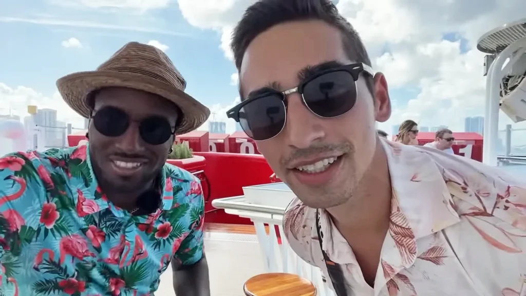 Shiplife J and JoJo Crichton on Scarlet Lady cruise ship