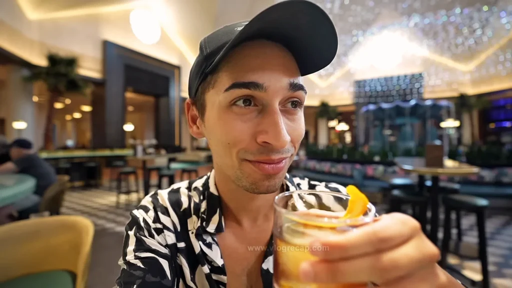 JoJo Crichton at Phins Bar at the Walt Disney World Dolphin resort