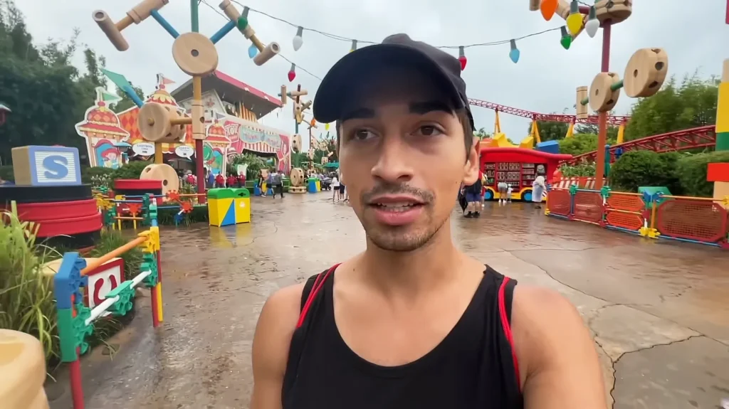 JoJo Crichton in Toy Story Land at Disney's Hollywood Studios