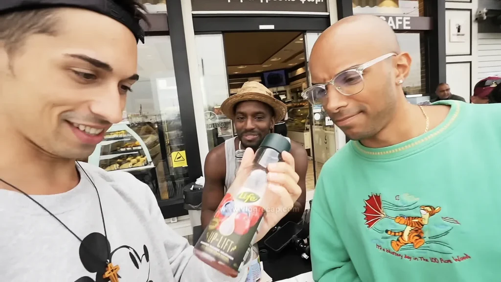 JoJo, Shiplife J, and Jete at Horiatiko Bakery in Piraeus, Greece