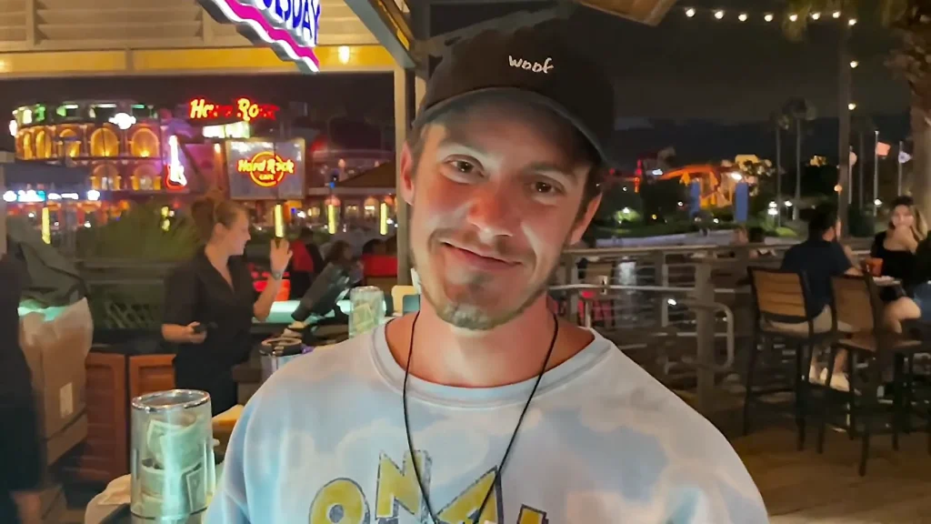Nick Lamb at Universal's CityWalk