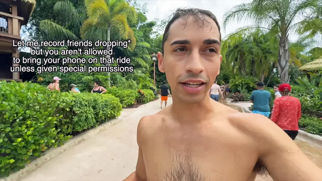 JoJo Crichton explaining video recording rules